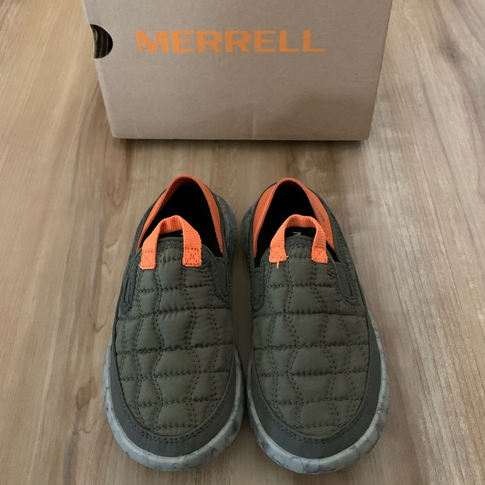 Merrill Hut Moc 2.0, little boys size 11 shoes